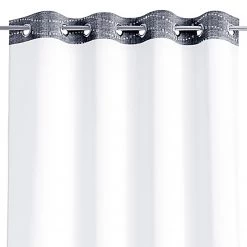 FLHF Ösenschal Delia - Polyester - Grau - 140 x 270 cm -Gardinen Verkäufe 1000349360 220812 030 DETAILS P000000001000349360