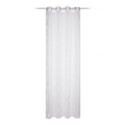 Home Wohnideen Ösenschal Sunrise - Polyester - Silber