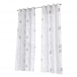 Kutti Ösenschal Dandelion - Baumwolle / Polyester - Weiß / Braun - 140 x 175 cm