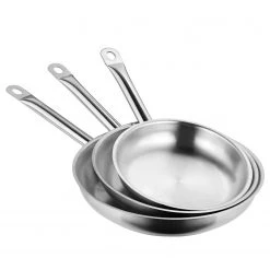 Butlers Edelstahlpfanne SOUL COOKING - Edelstahl - Silber - Durchmesser: 24 cm -Gardinen Verkäufe 1000364102 220719 030 DETAILS P000000001000364102