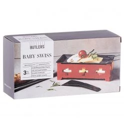 Butlers Mini-Raclette BABY SWISS I - Eisen - Rot -Gardinen Verkäufe 1000364125 220719 040 DETAILS P000000001000364125
