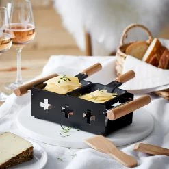 Butlers Mini-Raclette BABY SWISS II - Eisen - Schwarz -Gardinen Verkäufe 1000364166 220719 021 MOOD DETAILS P000000001000364166 mood