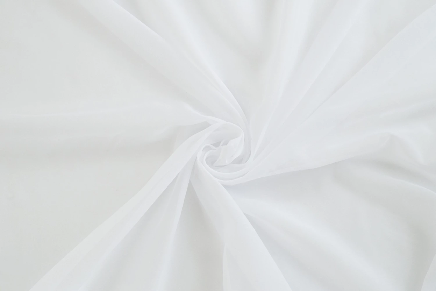 HOMING Gardine weiß | Uni | Wohnzimmer Küche - Weiß - Durchscheinend 5 HOMING Gardine weiß | Uni | Wohnzimmer Küche - Weiß - Durchscheinend – Bild 3