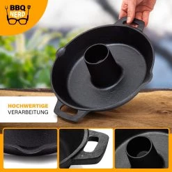 BBQ Nerd Hähnchenbräter aus Gusseisen Ø 28cm - BBQ Nerd Hähnchenbräter 16 BBQ Nerd Hähnchenbräter aus Gusseisen Ø 28cm - BBQ Nerd Hähnchenbräter -Gardinen Verkäufe 186207f0b71242c282af8f4995a0b79f