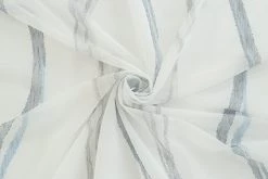 Indes Fuggerhaus Gardine blau | transparent floral wellen -Gardinen Verkäufe 1da77ec0b6c0458bbcdcf5323c3755f8