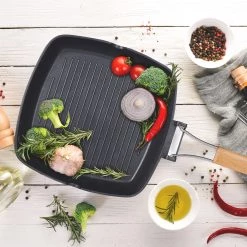 Relaxdays Grillpfanne Induktion -Gardinen Verkäufe 34948a2c2f02422ca5cdf6214f8558e3