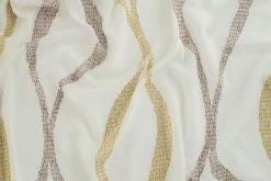 Indes Fuggerhaus Gardine wellen | transparent safran - Gelb -Gardinen Verkäufe 3b740fa064204a94864b85aeb80f9e55