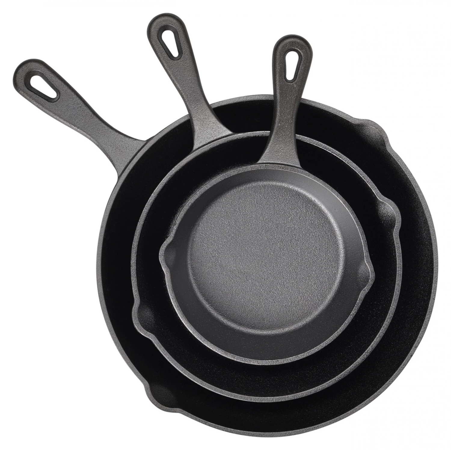 Taino Gusseisen Pfannen 3er Set - TAINO 3er Set Grillpfannen Gusseisen 5 Taino Gusseisen Pfannen 3er Set - TAINO 3er Set Grillpfannen Gusseisen – Bild 3