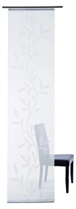 Indes Fuggerhaus Gardine weiß | Floral | Wohnzimmer