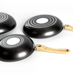 Dynamic24 3tlg. Pfannen Set grün Bratpfannen -Gardinen Verkäufe 4d9de58def2c4ace9fd833b97a1f6d02