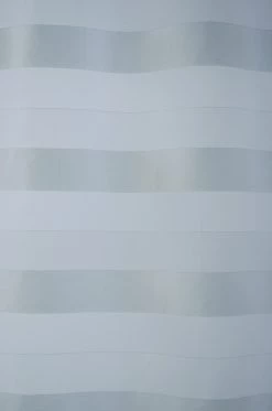 Indes Fuggerhaus Gardine weiß-silber | Streifen | -Gardinen Verkäufe 5a967f3afec04b5ca6983748178980b2