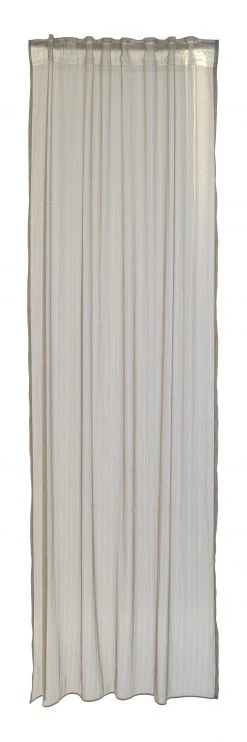 HOMING Vorhang kupfer | streifen | modern