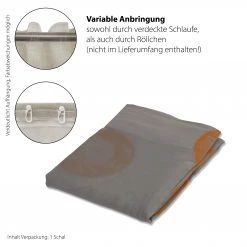 HOMING Gardine transparent | punkte grau terra -Gardinen Verkäufe 991ebe05c11c43a5930d2340db21d313