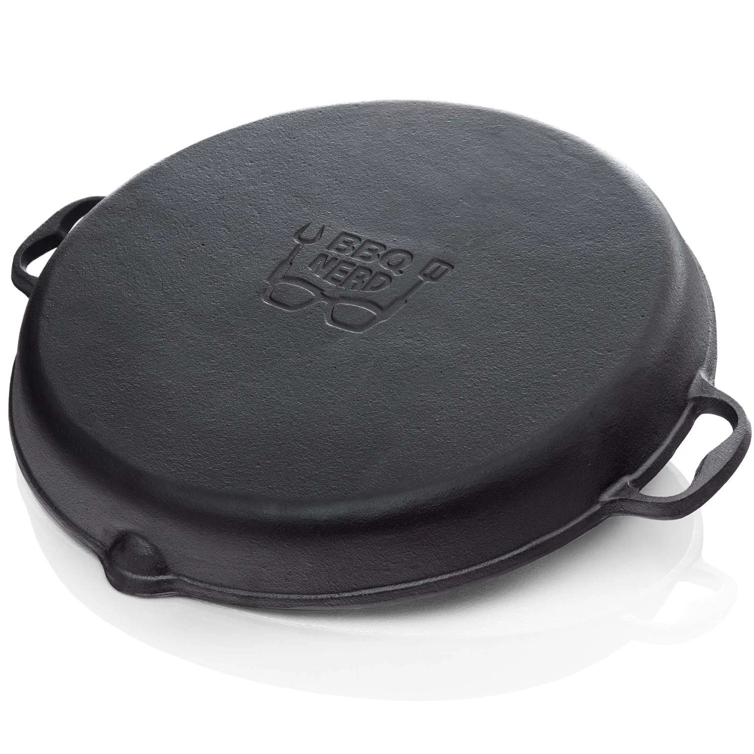 BBQ Nerd Gusseisen Grillpfanne Ø 40 cm 5300g - 43 x 43 cm - Durchmesser: 40 cm 5 BBQ Nerd Gusseisen Grillpfanne Ø 40 cm 5300g - 43 x 43 cm - Durchmesser: 40 cm – Bild 3