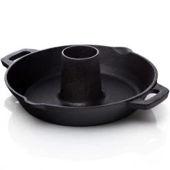 BBQ Nerd Hähnchenbräter aus Gusseisen Ø 28cm - BBQ Nerd Hähnchenbräter