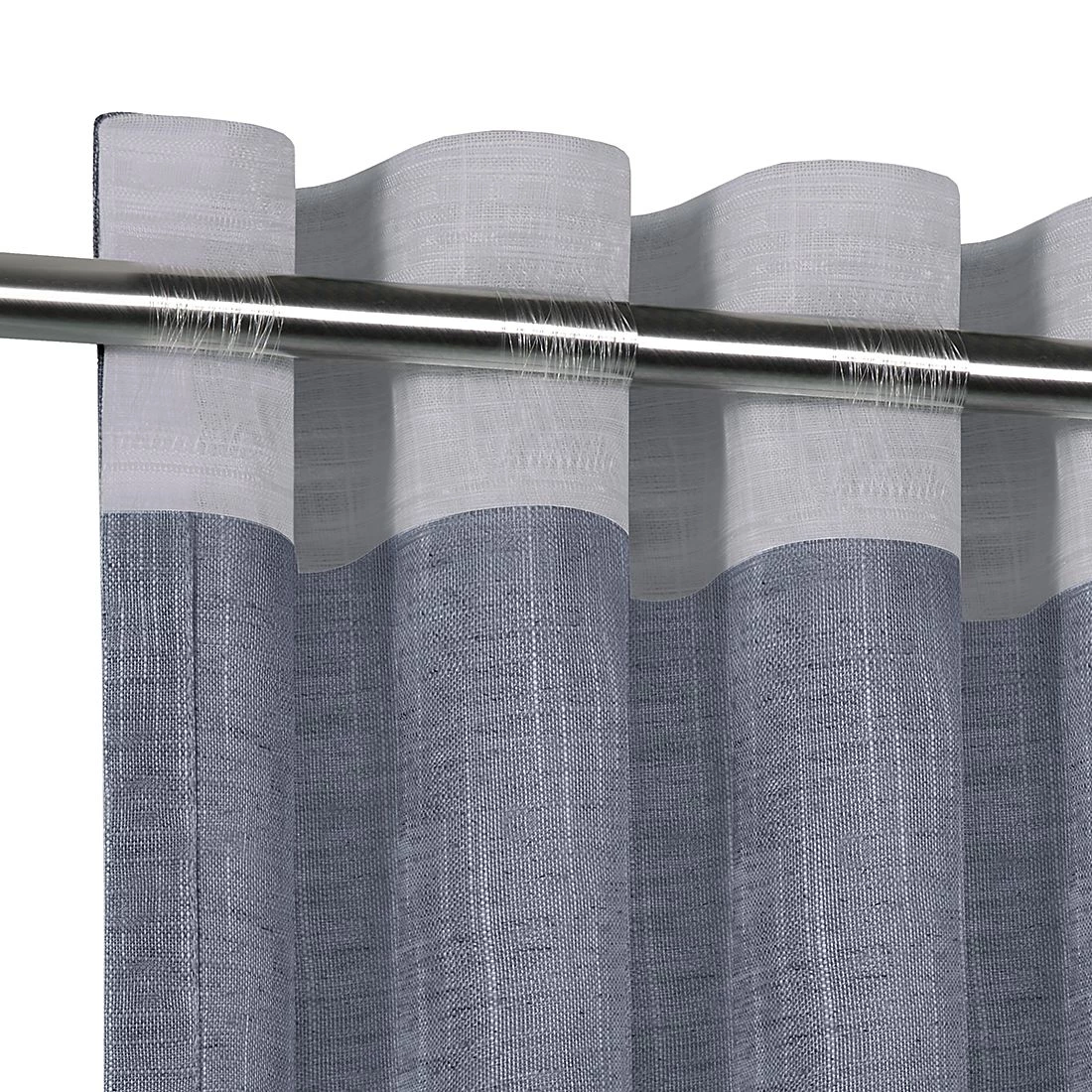 Gerster Dekoschal Tina - Marineblau 4 Gerster Dekoschal Tina - Marineblau – Bild 2