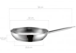 Mäser Bratpfanne Edelstahl PROFESSIONAL I - 32 x 7 x 58 cm 11 Mäser Bratpfanne Edelstahl PROFESSIONAL I - 32 x 7 x 58 cm -Gardinen Verkäufe f5f780db902649f8865016275ed2dcad