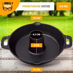 BBQ Nerd Hähnchenbräter aus Gusseisen Ø 28cm - BBQ Nerd Hähnchenbräter 19 BBQ Nerd Hähnchenbräter aus Gusseisen Ø 28cm - BBQ Nerd Hähnchenbräter -Gardinen Verkäufe f941d4ca098e4c609516a01eccb08c87