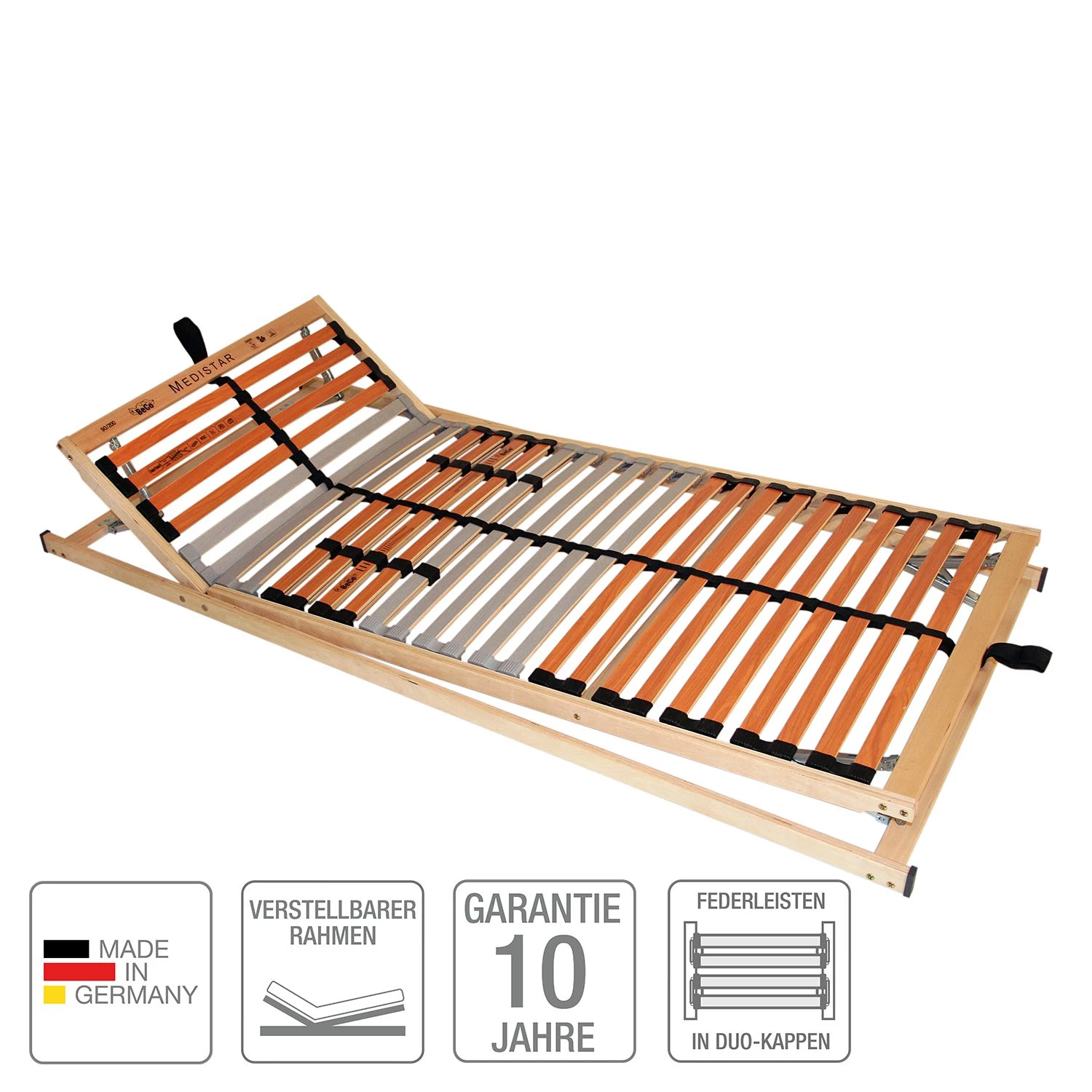 BeCo Lattenrost MEDISTAR KF - 140 x 200cm 4 BeCo Lattenrost MEDISTAR KF - 140 x 200cm – Bild 2
