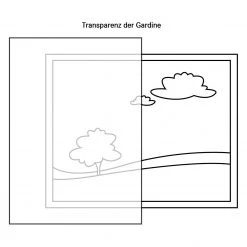 Gerster Ösenschal Nana - Alpinweiß -Gardinen Verkäufe oesenschal nana webstoff alpinweiss 4879096