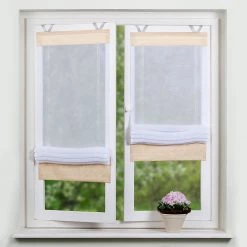 Home Wohnideen Raffrollo Christianos - Beige - 60 x 140 cm