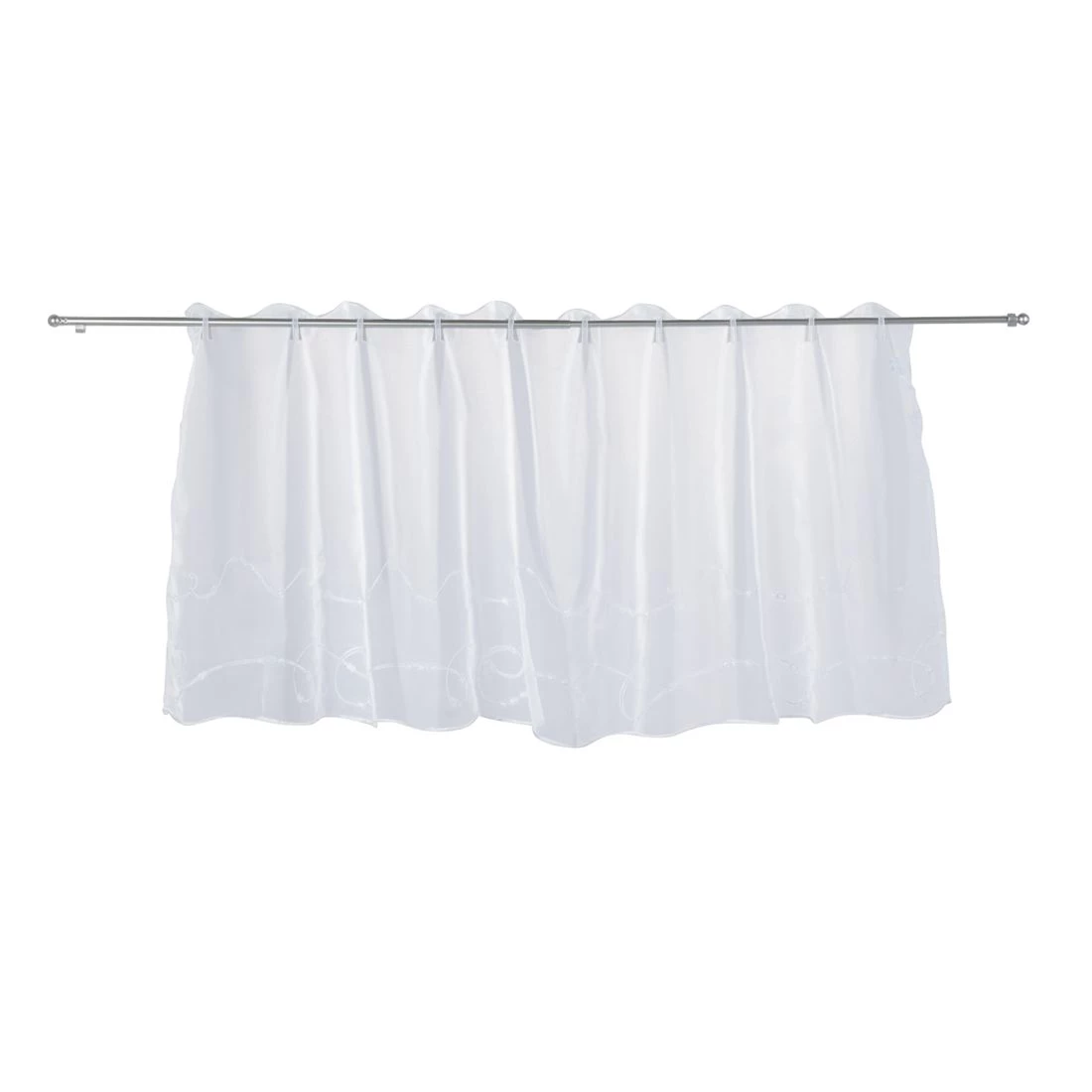 Gerster Scheibengardine GRETA Weiß 3 Gerster Scheibengardine GRETA Weiß