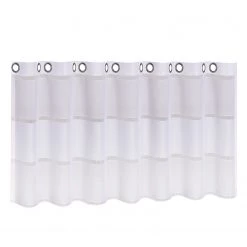 Gerster Scheibengardine Laura - Weiß