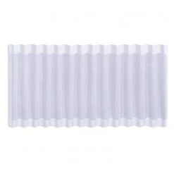 Gerster Scheibengardine Mina - Webstoff - Weiß