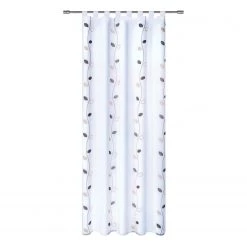 Gerster Schlaufengardine Barcelona - Weiß / Braun