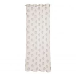 Esprit Ösenschal Culo - Webstoff - Creme / Schwarz